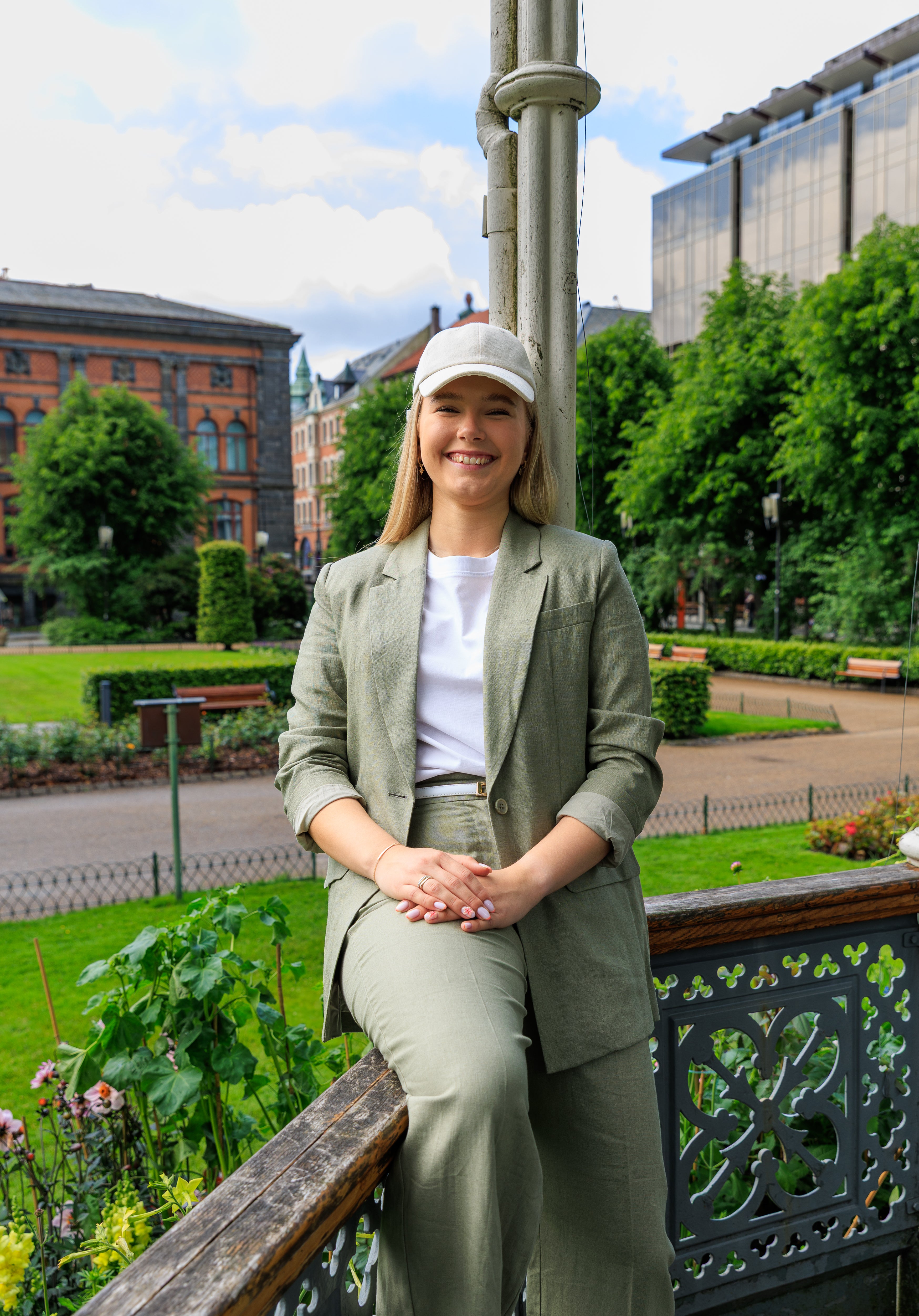 Tania Rita Dress Bukser - Grønn/ Vetiver